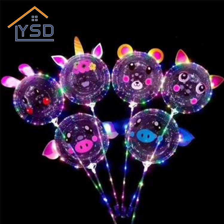 Bobo Ballon 3D -Aufkleber -Set