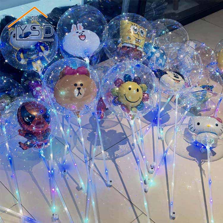 Bobo -Ballon -Set mit Mini -Folienballon