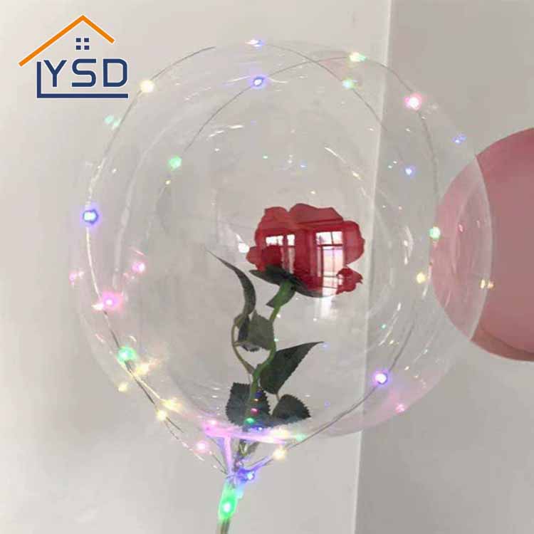 Boboballon mit Blume