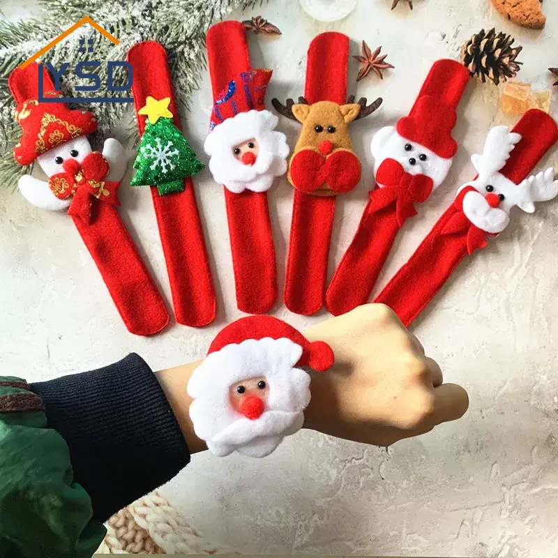 Weihnachts-Klatschring-Armband