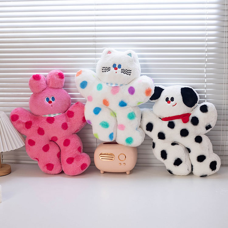 Verformungsbeständiges Dalmatiner-Plüschtier