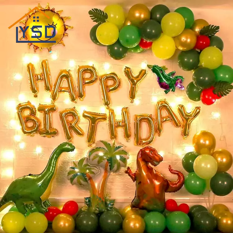 Dinosaurierballon -Set