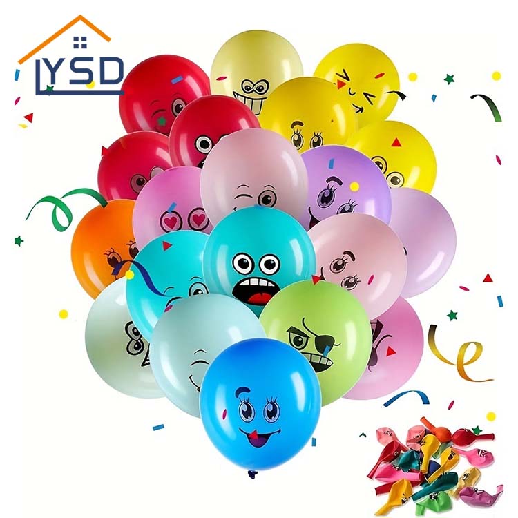 Smiley Gesicht Latexballon