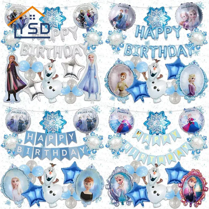 Das Mädchen alles Gute zum Geburtstag Folienballon Set